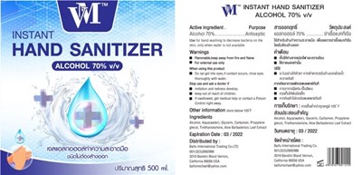 VM instant hand sanitizer 500 ml 70.jpg image description - VM instant hand sanitizer 500 ml 70